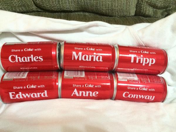 maria_conway13's tweet photo. #coke #coketour #advertiserpix #shareacoke http://t.co/5mVRI9tYuK