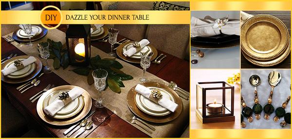 FiligreeHome's tweet photo. Beautiful golden plates, napkin rings, and #Filigree #cutlery come together to make a dazzling dinner party. http://t.co/oI3THoaOsx