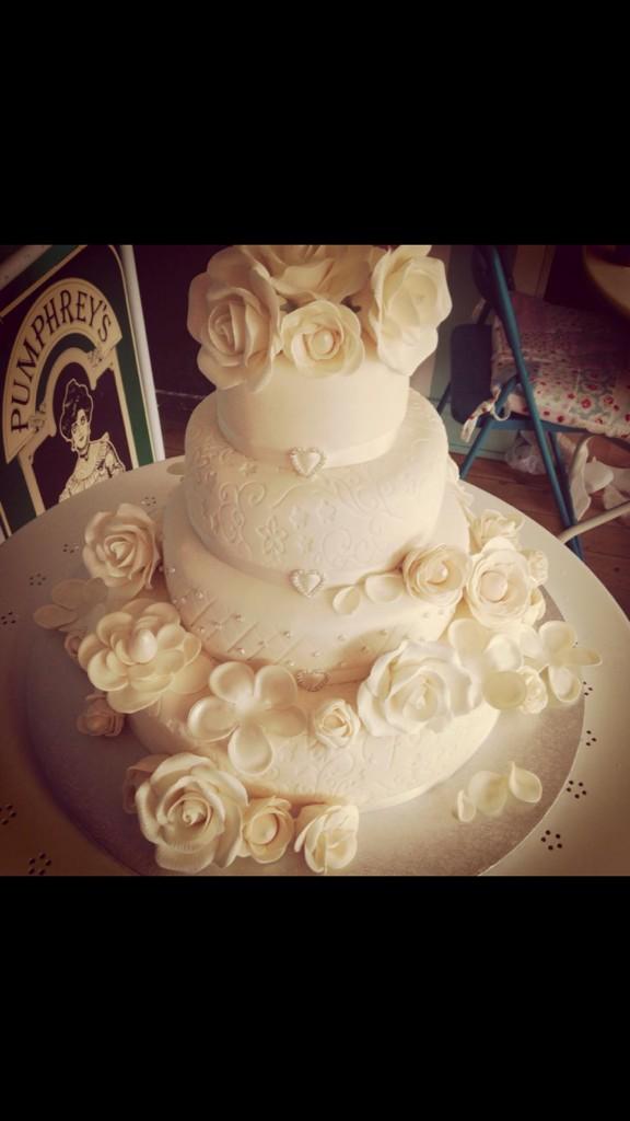 Congratulations Mr and Mrs Stelling #proud #handmadeflowers