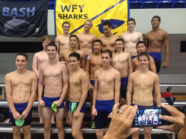 wyckoffsharks's tweet image. The National Team is in the water in Indianapolis #ContinueTheProcess #LookingFast