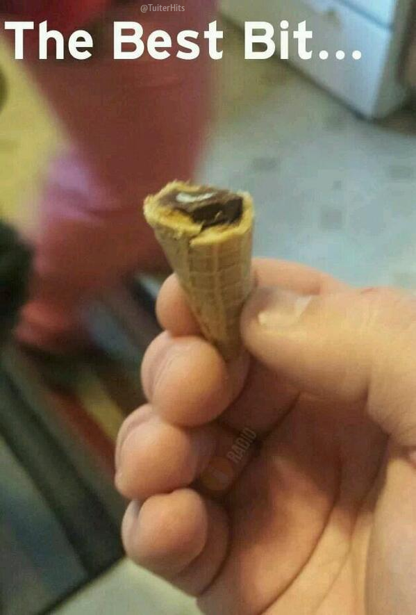 Yo también creo que esta parte es la mejor del helado.<a href="/semapl/">José Manuel Peñalosa</a> jaja "