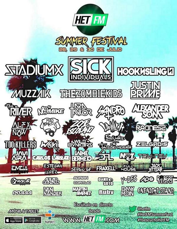 WILDBVNKERZ's tweet photo. Hola guapos y guapas del twitter mañana a las 19:00 os esperamos en @HetFM #HetFMSummerFest http://t.co/PEndvmQKMB