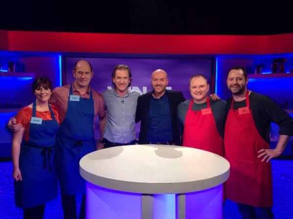 Hugh6303's tweet photo. #WinItCookIt starts next Monday Channel4 4:30pm I'm on the 27th with @Ali340 @simonrim @ForkOffManageme #greatcooking http://t.co/zWqVQ6AD9c