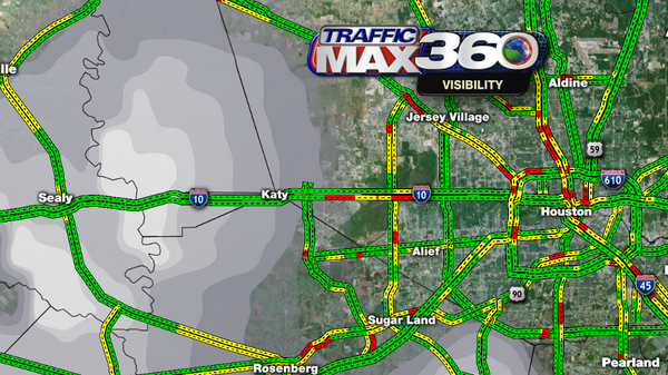 FOX26Houston's tweet photo. RT @rashivats: Fog! Check out the #TM360 map. We are tracking #fog in the Katy area on I-10 Katy Fwy. #fox26 #traffic http://t.co/RKLuYDpspL