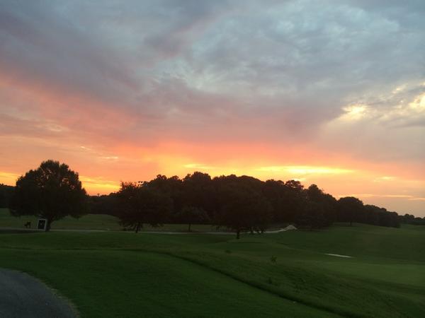 It is a beautiful morning here at Chateau Èlan!