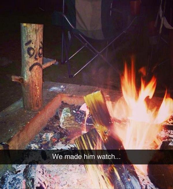 CampCanada's tweet image. The woes of camping. #campingproblems