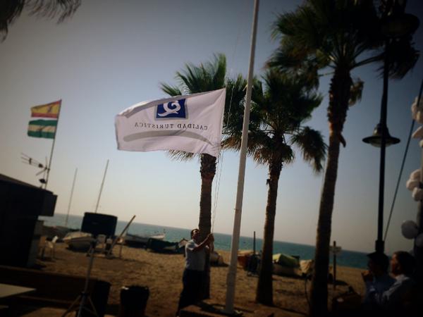 Q de Calidad en 8 Playas e ISO 14001 en la Gestión del Litoral de Mijas. @PrensaAytoMijas <a href="/QCalidad/">ICTES</a> <a href="/Enriquedcantero/">Enrique Dominguez</a>