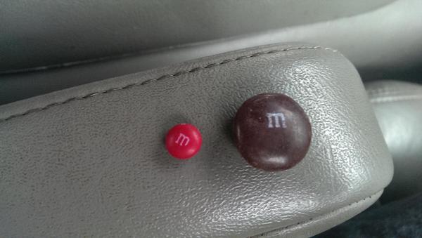 mini m&ms size comparison