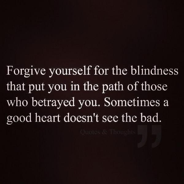 While you're busy asking for forgiveness and forgiving others... don't forget to forgive yourself.