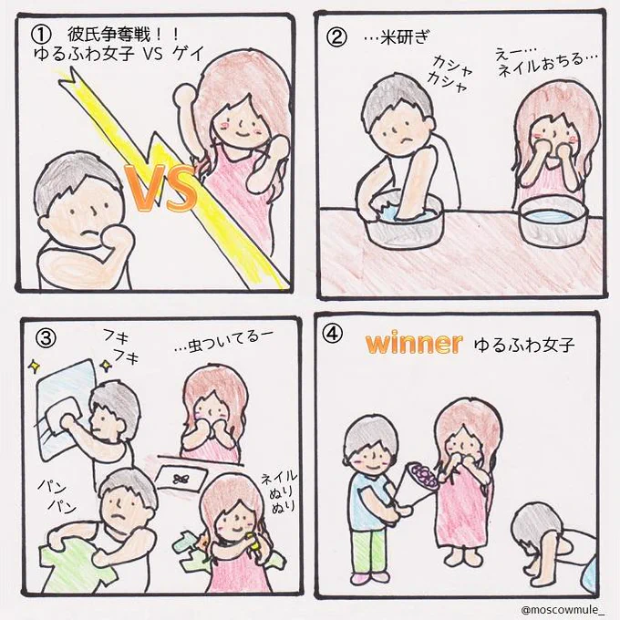 ㊳【ゆるふわ女子 VS ゲイ】 