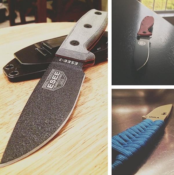 zachandallie's tweet photo. New #ESEE knives! #Zancudo #Izula #Esee3 http://t.co/ErUTkUqv37