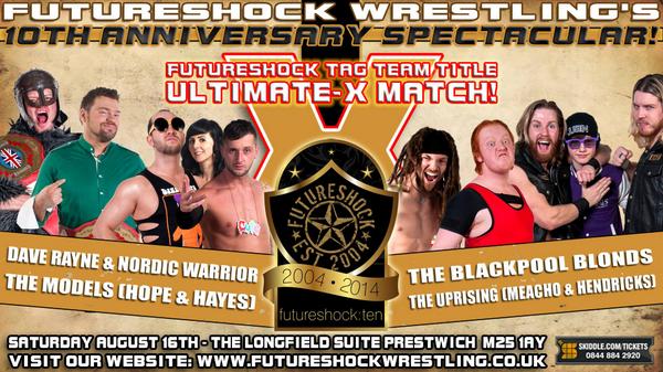 FutureShockWres's tweet photo. FutureShock Wrestling: 10th Anniversary! Aug 16th @Longfieldsuite http://t.co/tpaY7DUQc7 http://t.co/Yeyy6qM2cK http://t.co/hC0vg4rltt