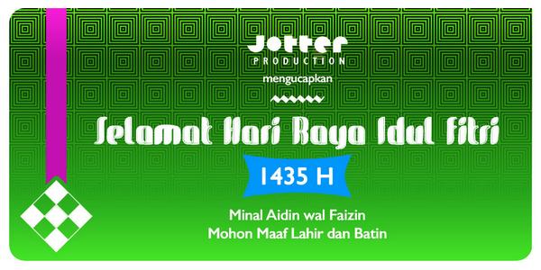 Jotter_Pro's tweet photo. Selamat Hari Raya Idul Fitri ! http://t.co/1Lq0RWPye3
