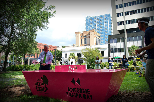 USouthFlorida's tweet photo. #MRM: #USF graduates add ping pong tables to underutilized spaces for visitors to use free: http://t.co/6PBaaenE7f http://t.co/xs5TyA6Ahi