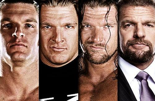  evolution of triple h... wish u a happy bday 