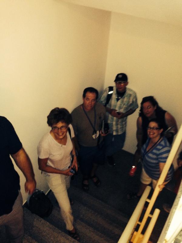 RabbiSteveFox's tweet photo. @ReformRabbis #CCARIsrael14 in Ashkelon bomb shelter hearing both siren &amp; Iron Dome moments ago http://t.co/1HedOoJ1qo