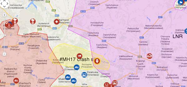 Bright's tweet image. Een 'war room' online: deze interactieve kaart showt live de oorlog in Oekraine. Red vs blue:
bright.nl/oorlog-analyse…