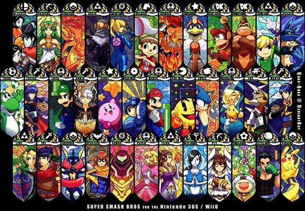 HelpAGamer's tweet image. Todas as personagens do novo Super Smash Bros. com um estilo muito próprio.
Qual a tua preferida?
