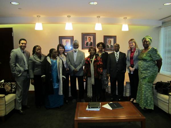 WorldWomenFair's tweet photo. El Haj Tafawa Balewa visits Millennium Challenge Corporation independent U.S. foreign aid agency fight ag'st poverty. http://t.co/aGbpHDxQg2