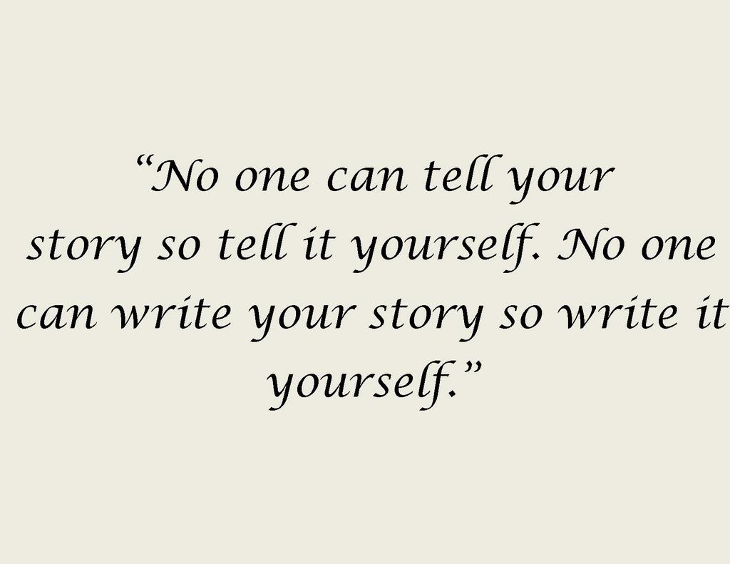 How to write a story about yourself How to write a story about yourself