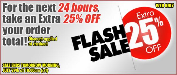 SquadronShop's tweet image. #flashsale 25% off at #checkout #webonly
Found at buff.ly/1qahXHh