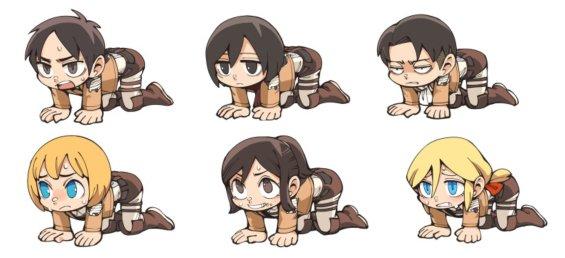 進撃の巨人グッズ調査兵団 Twitterissa 進撃の巨人組体操フィギュア なんか気になりますね Http T Co Pasdldfqby