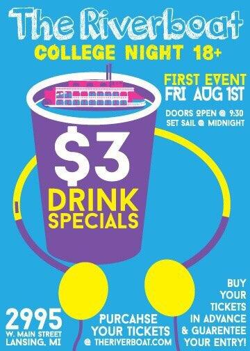MSUCrushes's tweet photo. The Riverboat is BACK on August 1st! Hurry and buy your tix here 👉 http://t.co/2U2ETjGBZ8 http://t.co/SG0lHrKb7m