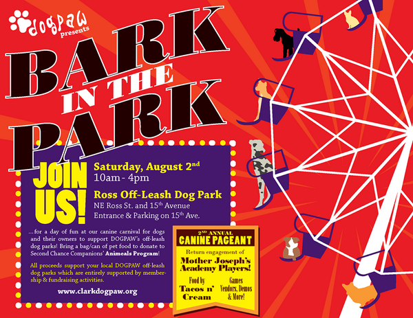 SpotMagazine's tweet photo. Canine carnival fun for dogs & their owners to support DOGPAW's off-leash dog parks in Vancouver, WA. #NWPetFun http://t.co/7bacWDuHBa