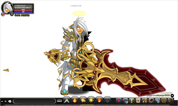 Golden Dragonblade - AQW