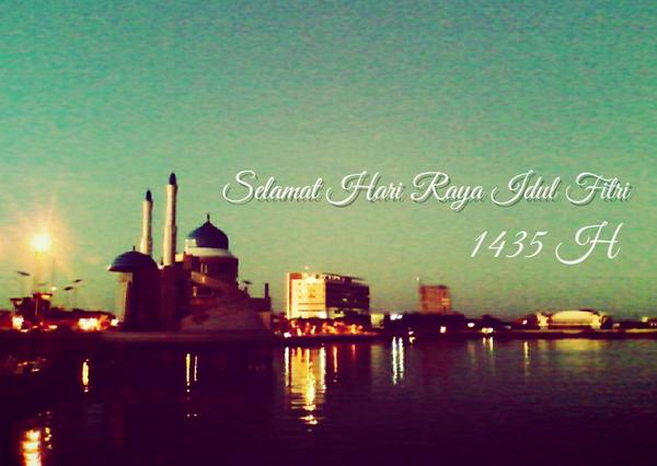 Sesungguhnya tidak ada yang telat untuk setiap ucapan... 😊