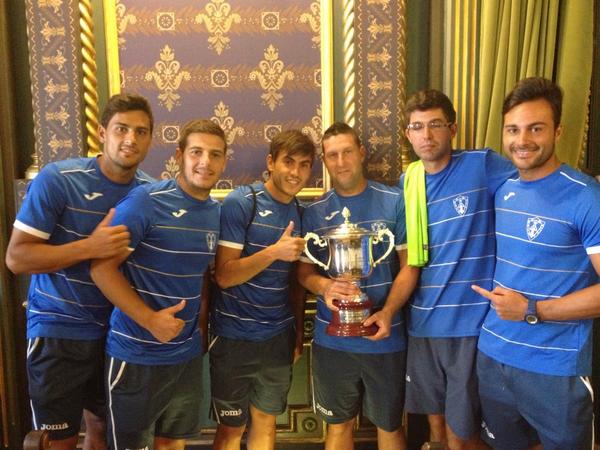 "<a href="/AytoMazarron/">Ayto. Mazarrón</a>: Recepción a los subcampeones de fútbol playa. Enhorabuena <a href="/BalaBeachSoccer/">C.D Bala Azul FP</a> " Gracias por todo!