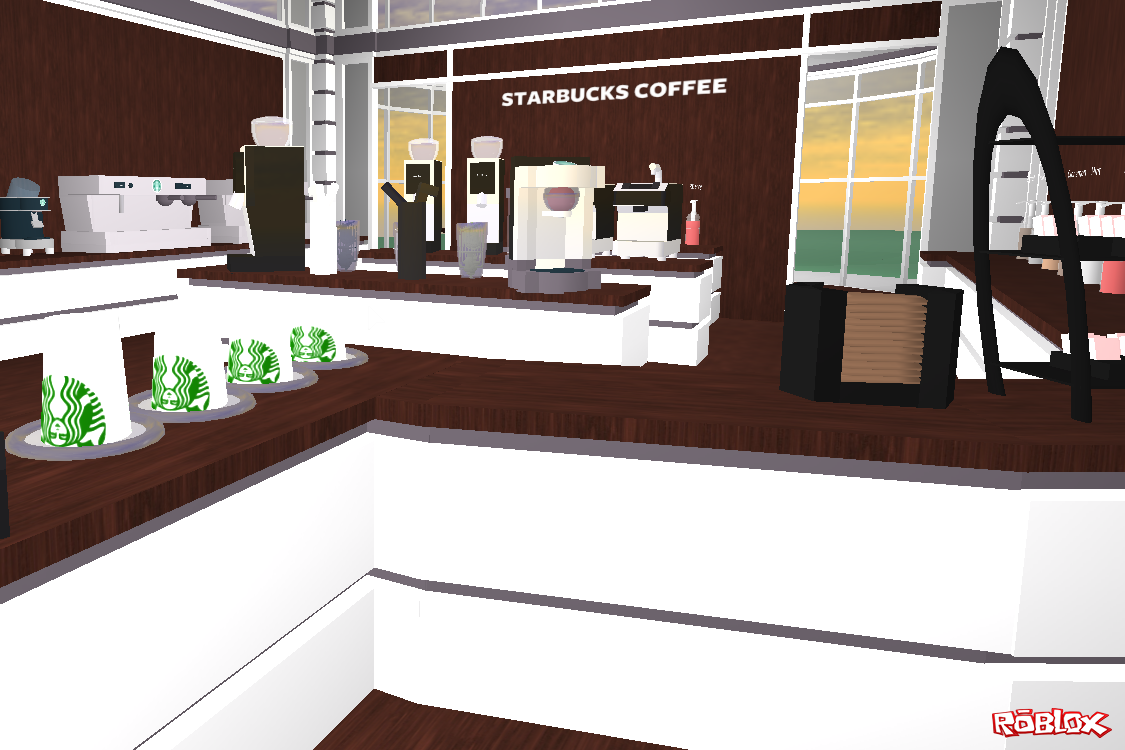 Roblox On Twitter Monday Is So Exhausting Even Our Roblox Characters Are Making Another Starbucks Run Http T Co 5iptymy25s - roblox starbucks logo