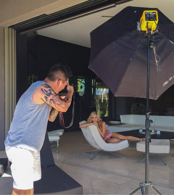 @BSeeleyPhoto is kind of a bad a** ?

A big thanks to @philivey for letting us shoot here!!! 
?
@Playboy