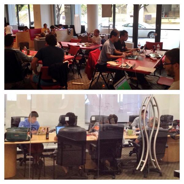 PubNub's tweet photo. Thanks to everyone who came out to @Hackadoge this weekend at PubNub HQ! Great people, great event. #hackadoge http://t.co/MXBzjm7gHv