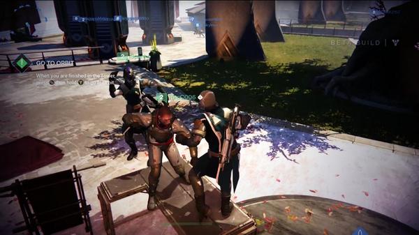 bally69r's tweet photo. Just me and @tomc006 having a dance off on @DestinyTheGame 😂👍 http://t.co/CmwEpSdsCF
