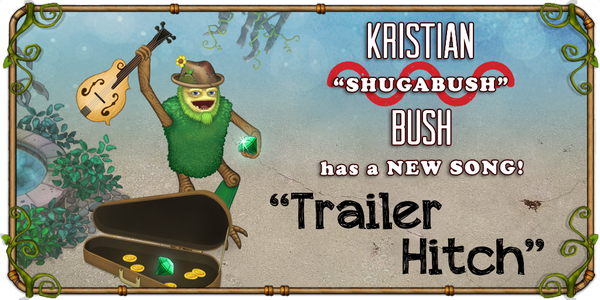 Shugabush/@kristianbush has a new song! "Trailer Hitch" is now available on  @iTunesMusic, @GooglePlay & @amazonmusic!