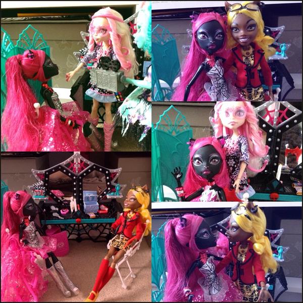 CattyOfficial's tweet photo. Great day on set with these ghouls!! New interview coming soon 💋 http://t.co/B9ZU1uxX5H