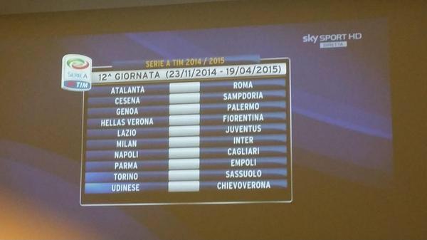 cmdotcom's tweet image. #12giornata #calendariseriea #milan-#inter #derby di #milano, #inzaghi contro #mazzarri