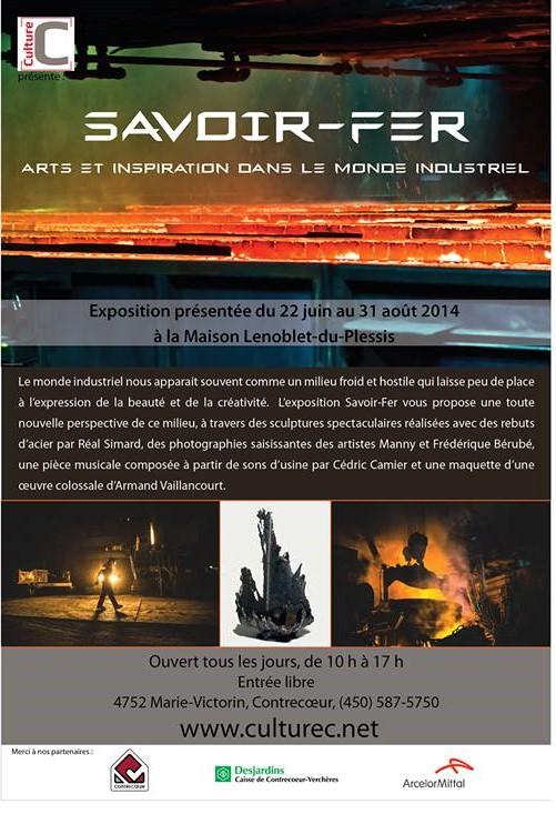 vireesdufleuve's tweet photo. Allez voir l'exposition Savoir-Fer à la Maison Lenoblet-du-Plessis! http://t.co/OkgtI9mcnX