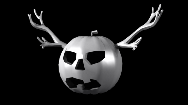 Sporeman15 On Twitter So I Was Rendering Shadow Maps And - pumpkin antlers roblox