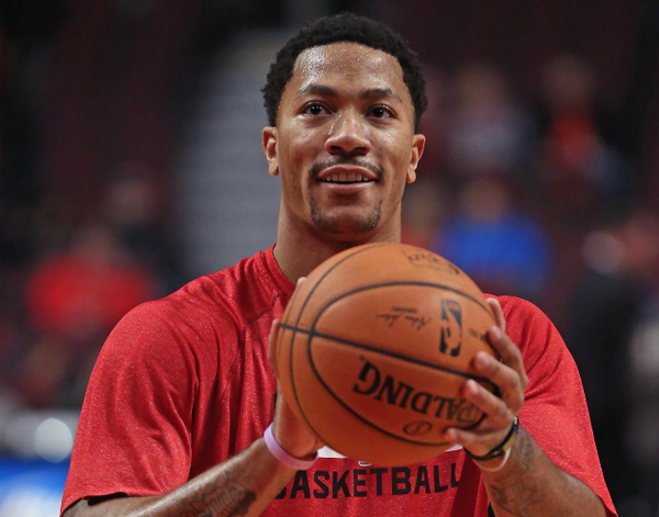 BR_NBA's tweet photo. Derrick Rose on his doubters: "It's gonna be funny seeing them eat their words” http://t.co/1m3wYVMpYN http://t.co/JS3zXz3o1h
