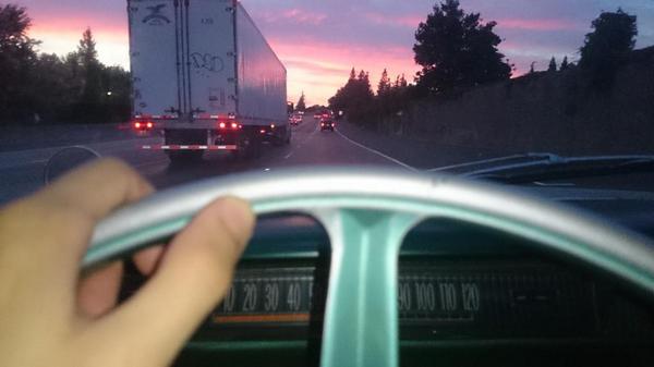 TheCold_6000's tweet image. #Oldpost #Oldsmobile #Dynamic88 #cruising