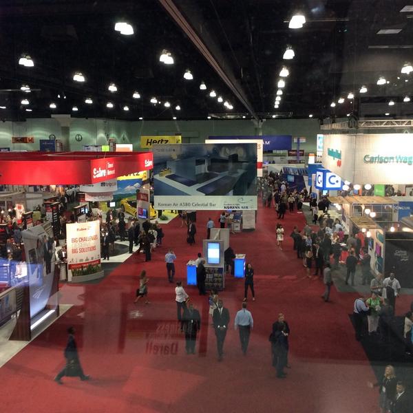 The Expo is in full networking mode at GBTA Convention 2014! #biztravel #GBTA2014