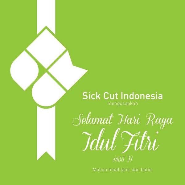 SickCut_ID's tweet image. Kadang mata salah melihat, telinga salah mendengar, otak salah mengira. Mohon maaf lahir dan batin. :)