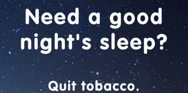 tobaccofreefla's tweet photo. Studies show that smokers get fewer hours of sleep &amp; have less restful sleep than nonsmokers. #ICantSleepBecause http://t.co/x0IbfAedyD