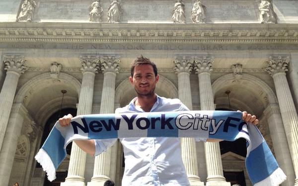 NewYork_it's tweet photo. E dopo @Guaje7Villa al @NYCFC arriva anche @franklampard @nypl @NewYork_it #nycsite #nyc #NewYork http://t.co/iXw6BkCbYg