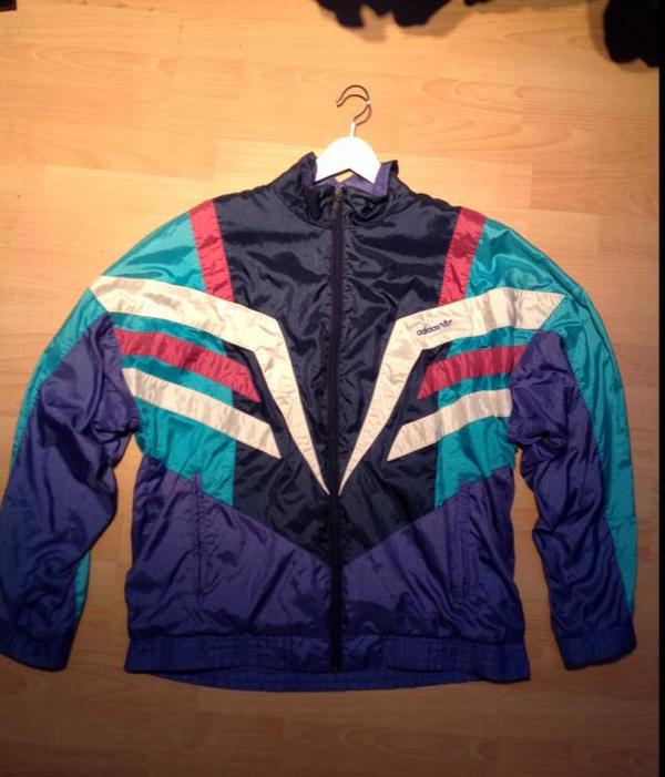 vintage adidas shell suit jacket