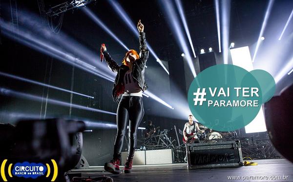paramorebrasil's tweet image. #VaiTerParamore! #MTVHottest Paramore