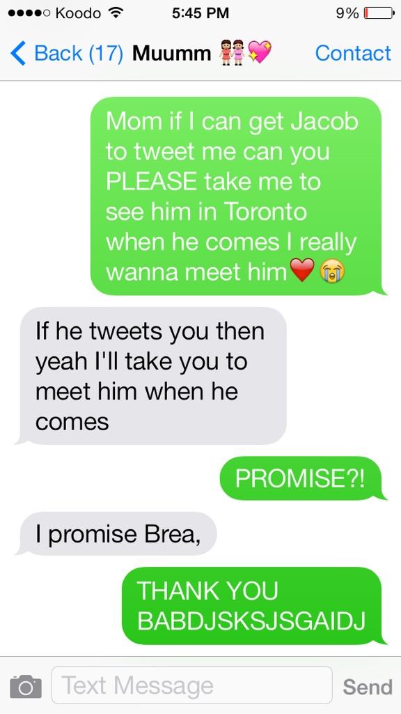 freakymattt's tweet photo. PLEASE TAG JACOB AND RETWEET I REALLY WANT TO MEET HIM😭😭💖💖. @JacobWhitesides I WILL SPEND EVERY PENNY ON TICKETS. http://t.co/8CXssasfdp