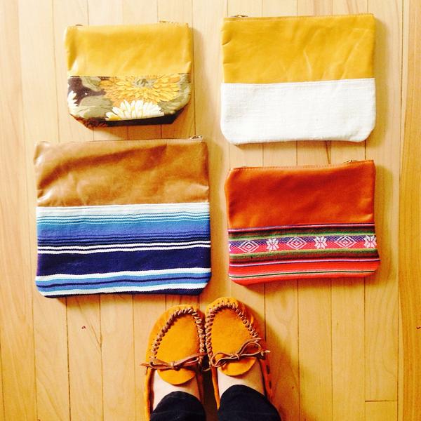 Whatcha doin' this wkend? Maybe going to the <a href="/UptownArtFair/">Uptown Art Fair</a>? Find us &amp; check out our wallets &amp; these fun clutches!